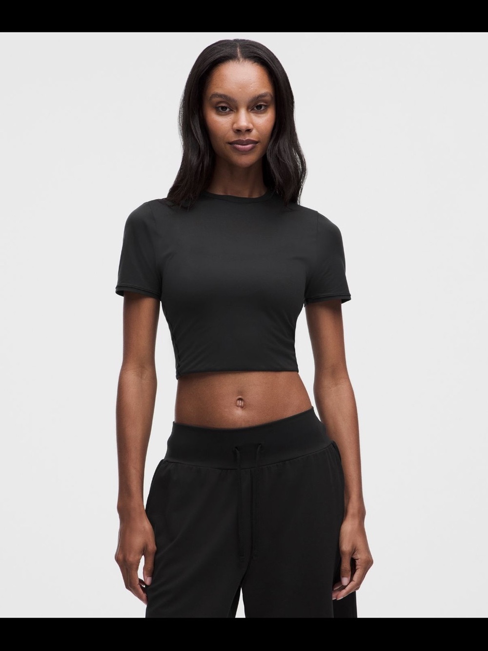 lululemon athletica Black Wundermost Tee